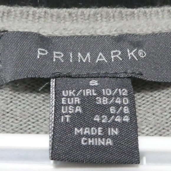 PRIMARK | small 6-8 | V-Neck Pullover Long Sleeve Light Sweater | NWOT - Picture 4 of 15